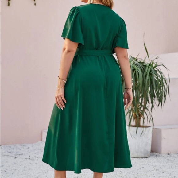 Boho plus size wrap dress - Picture 16 of 16